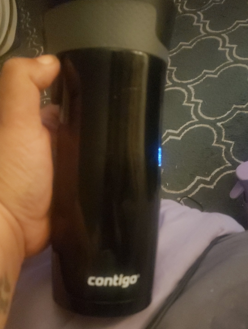 Contigo Black Stainless steel Travel Tumbler